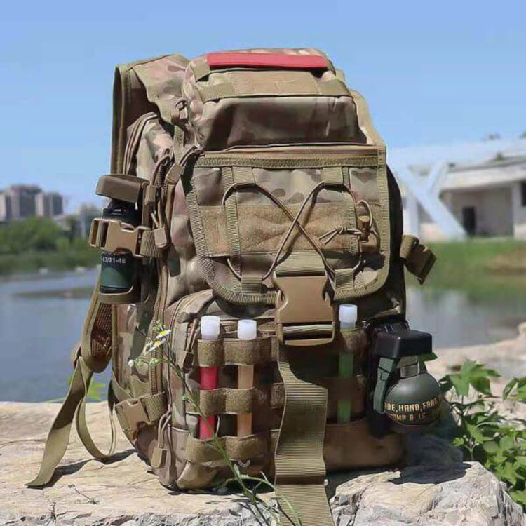 Military-grade 40L tactical backpack with weather resistance, ideal for rugged environments and any adventure.