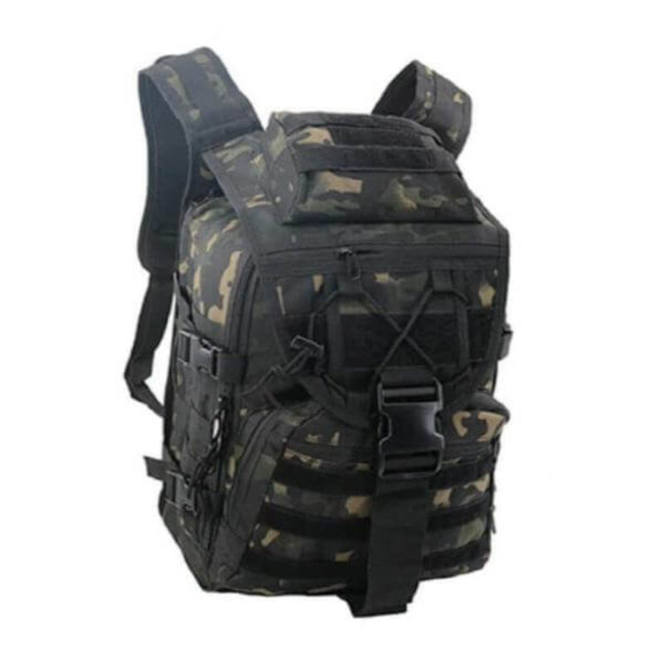 40L tactical backpack, weather-resistant, ideal for rugged environments, hiking, fishing, camping, men&