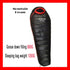 "Black Mountain Dream 800G down sleeping bag."