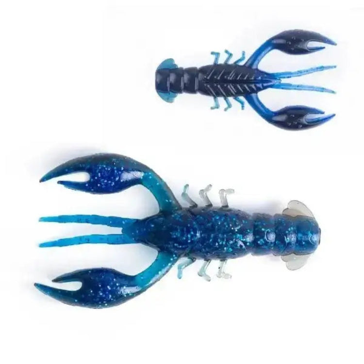Floating 65mm 4g Crawfish Larvae Soft Silicone Bait for bass fishing, fishing lures, fishing gear, and fishing tackle box