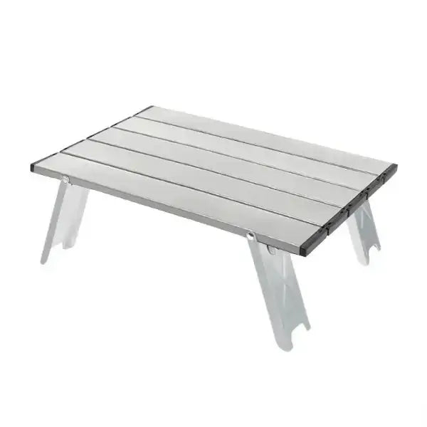 Ultralight Aluminum Alloy Mini Camping Table with Folding Legs for Outdoor Picnics and Camping
