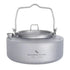 Boundless Voyage 700ml titanium camping kettle for outdoor cooking equipment and campfire cooking equipment