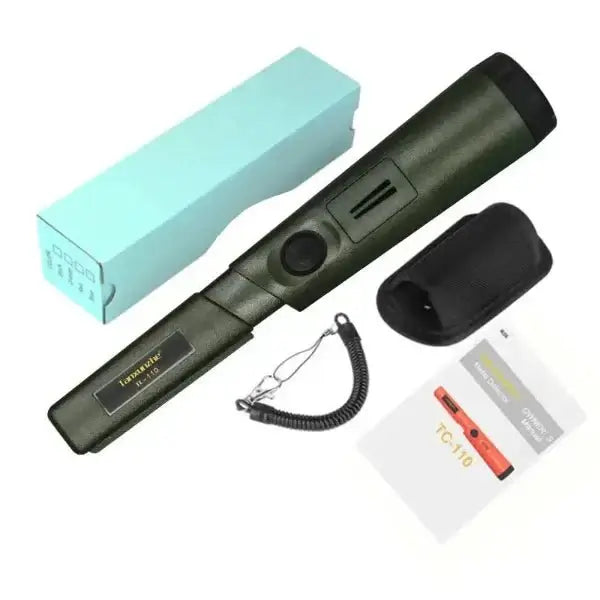 Portable Metal Detector Kit with Accessories for Beginners - Best Rated Metal Detector for Gold, Affordable, Easy to Use, and Precise Target Location