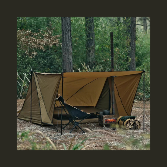 backpacking hot tent with stove jack – Four-Season, Spacious, and Reliable