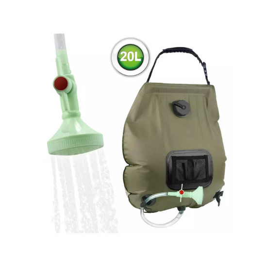 20L Portable Shower Solar Bag With Shower Head