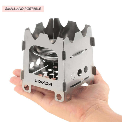 Titanium Stove Portable Ultralight Folding Wood Stove