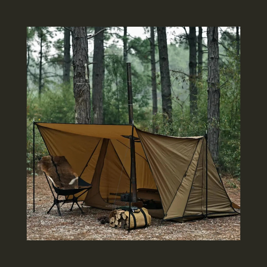 backpacking hot tent with stove jack – Four-Season, Spacious, and Reliable