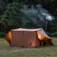 camping tarp with poles