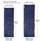 Comparison of WDS-300B and WDS-400B Camping Ultralight Sleeping Bags, dimensions in cm and inches, showing weights of 600g and 770g respectively