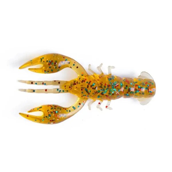 Floating 65mm Crawfish Larvae Soft Silicone Bait for bass fishing tackle and fly fishing gear