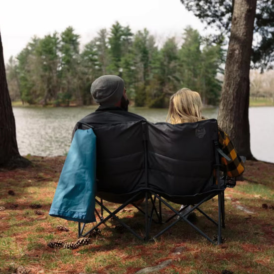 heavy-duty double camping chair