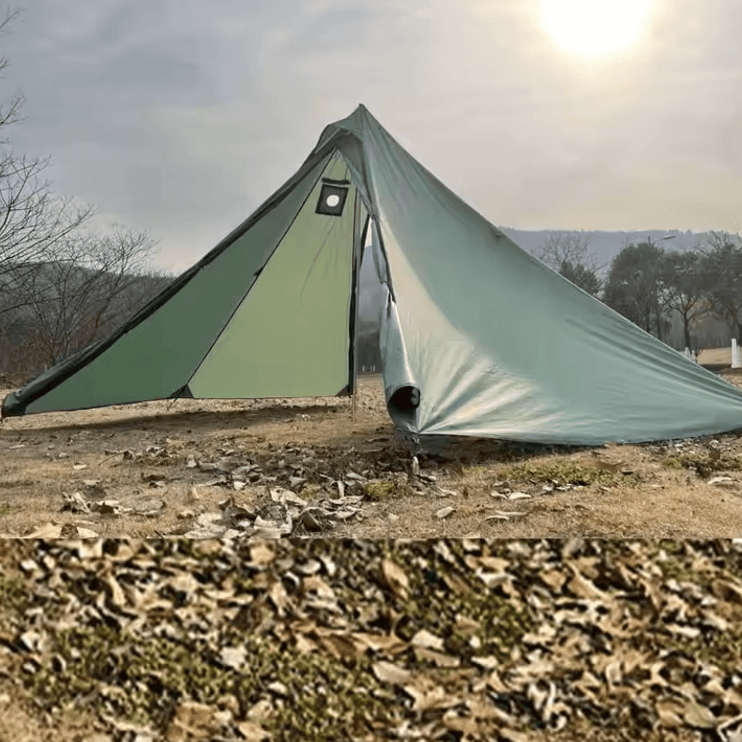 Best Hot Tipi tent for camping, perfect for 1-4 people, featuring a stove jack and designed for all-season use.