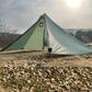 Best Hot Tipi tent for camping, perfect for 1-4 people, featuring a stove jack and designed for all-season use.