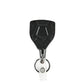 special design Anti-theft metal yoyo retractable keychain white background 