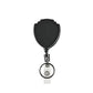 A very special design Anti-theft metal yoyo retractable keychain white background 