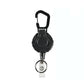 Anti-theft metal yoyo retractable keychain white background 