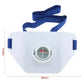 Adjustable saltwater fishing fighting belt waist support holder with 360° rotary slot and padded backing, 150mm x 280mm.