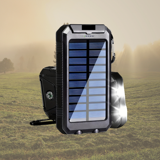 Solar Charger Power Bank 20000mAh