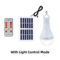 Super bright outdoor solar lantern with solar panel and remote control for efficient lighting