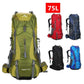 waterproof hiking backpack 75L