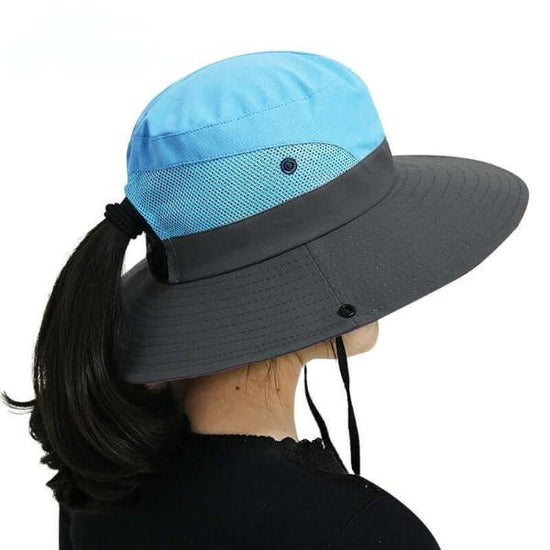 wide brim summer hat