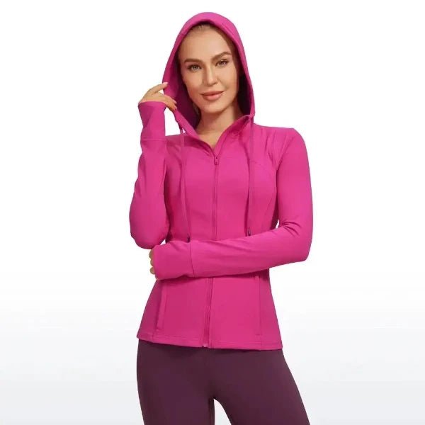 Woman wearing thin hoodies for summer women&